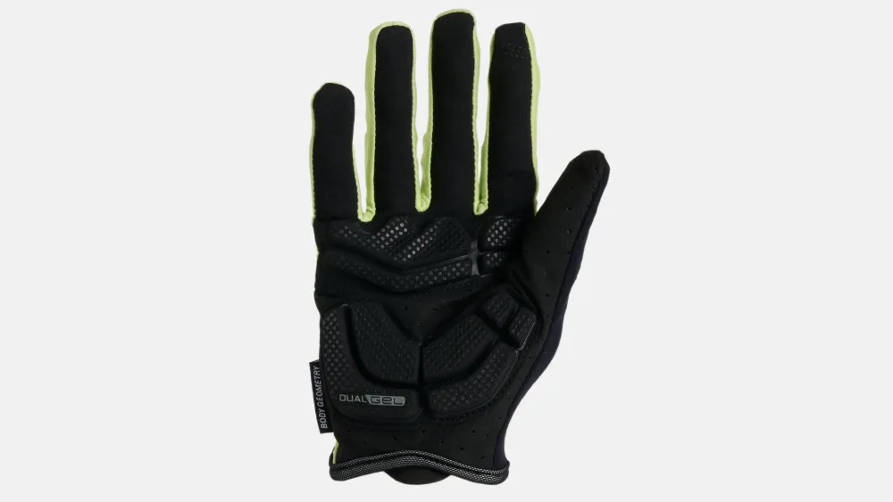 Specialized Men's Body Geometry Dual-Gel Long Finger Gloves> Men's Accessories·Gloves