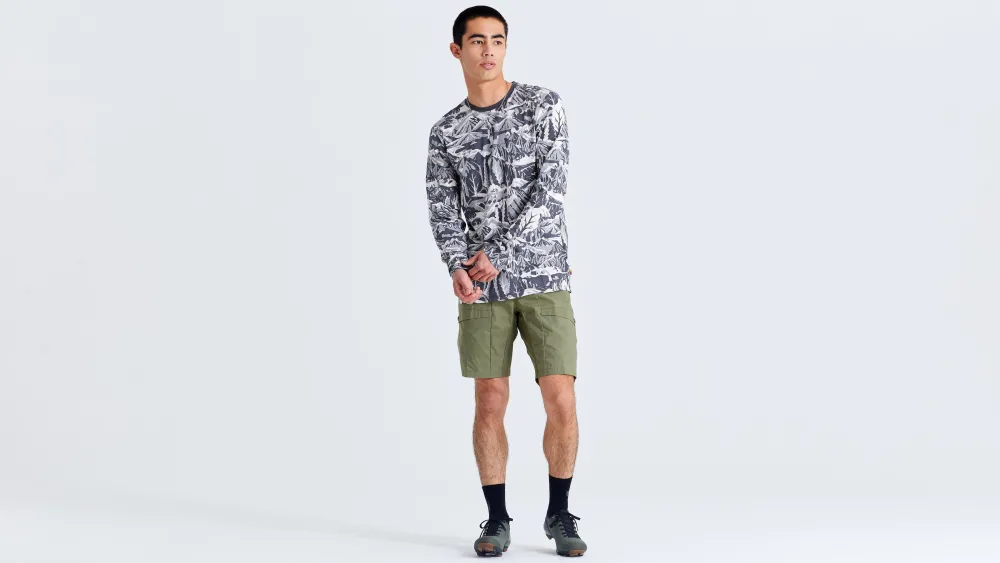 Specialized Men's /Fjällräven Cotton Caliswe Long Sleeve Tee> Men's Casual Wear·Shirts