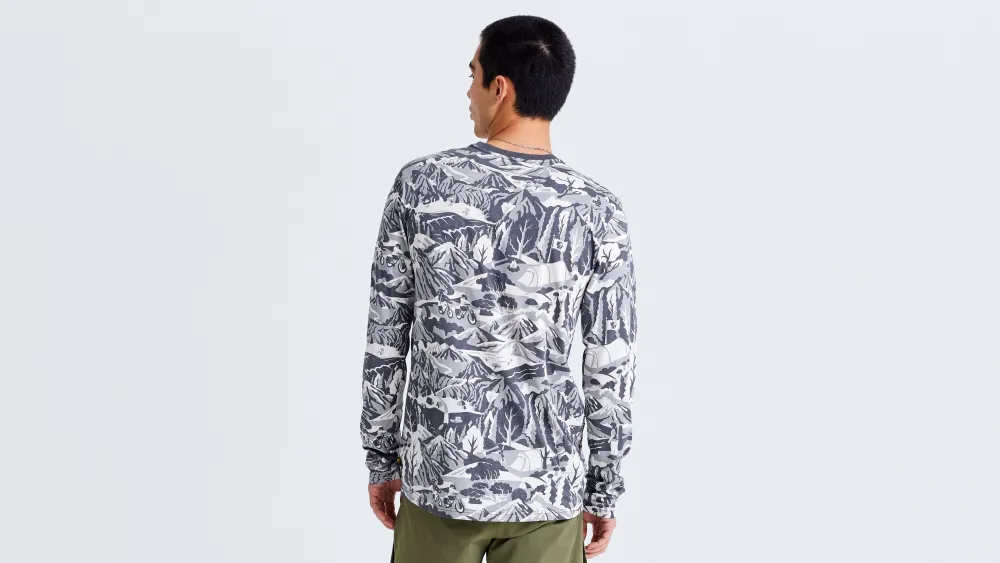 Specialized Men's /Fjällräven Cotton Caliswe Long Sleeve Tee> Men's Casual Wear·Shirts