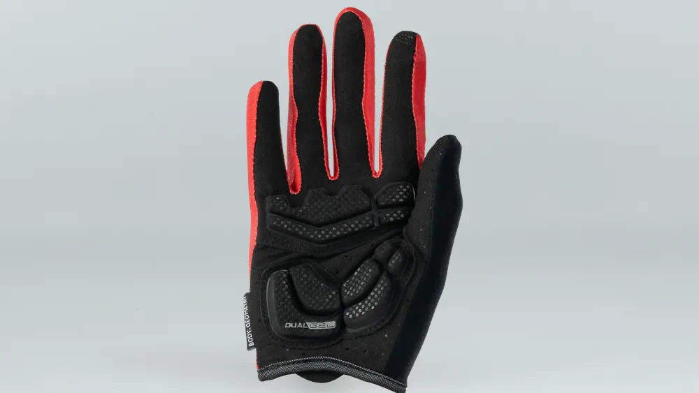 Specialized Women's Body Geometry Dual-Gel Long Finger Gloves>Women Women's Accessories·Gloves