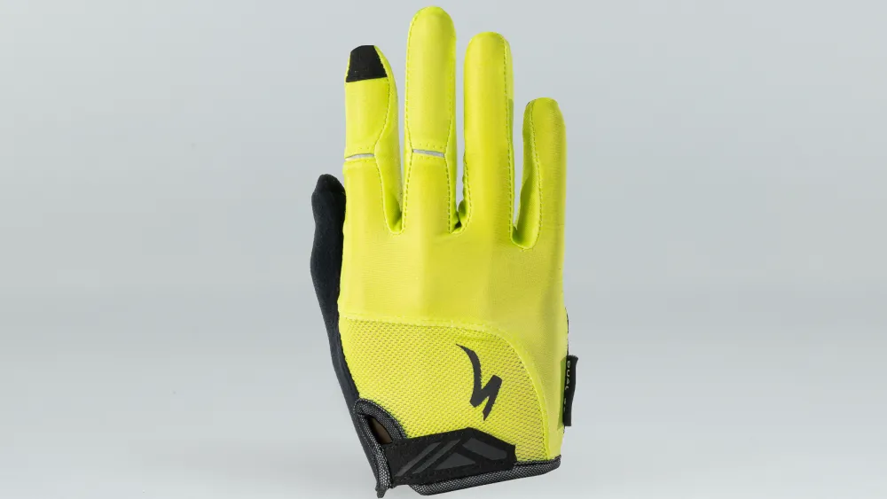 Specialized Women's Body Geometry Dual-Gel Long Finger Gloves>Women Women's Accessories·Gloves