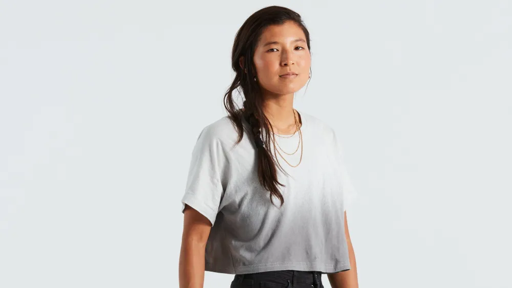 Specialized Women's Short Sleeve Crop T-Shirt>Women Women's Casual Wear·Shirts