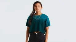 Specialized Women's Short Sleeve Crop T-Shirt><noscript><img width=