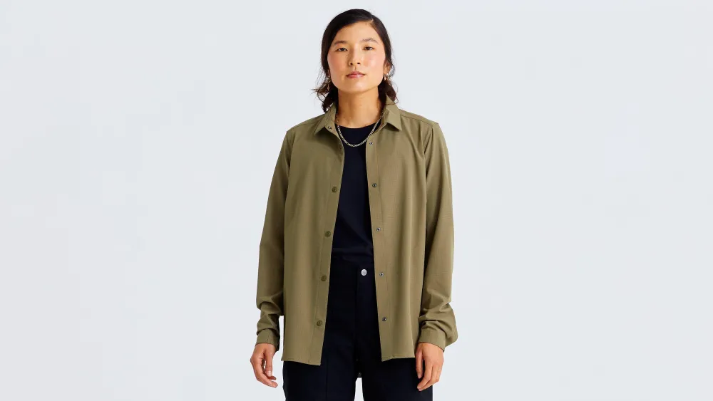Specialized Women's /Fjällräven Long Sleeve Sun Shirt>Women Women's Casual Wear·Shirts