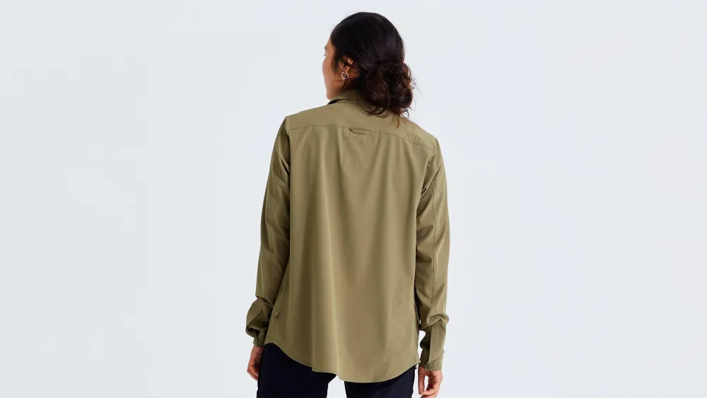 Specialized Women's /Fjällräven Long Sleeve Sun Shirt>Women Women's Casual Wear·Shirts