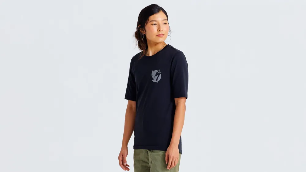 Specialized Women's /Fjällräven Cotton Pocket Short Sleeve Tee>Women Women's Casual Wear·Shirts