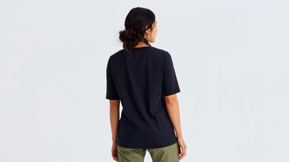 Specialized Women's /Fjällräven Cotton Pocket Short Sleeve Tee>Women Women's Casual Wear·Shirts