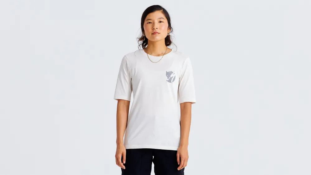 Specialized Women's /Fjällräven Cotton Pocket Short Sleeve Tee>Women Women's Casual Wear·Shirts